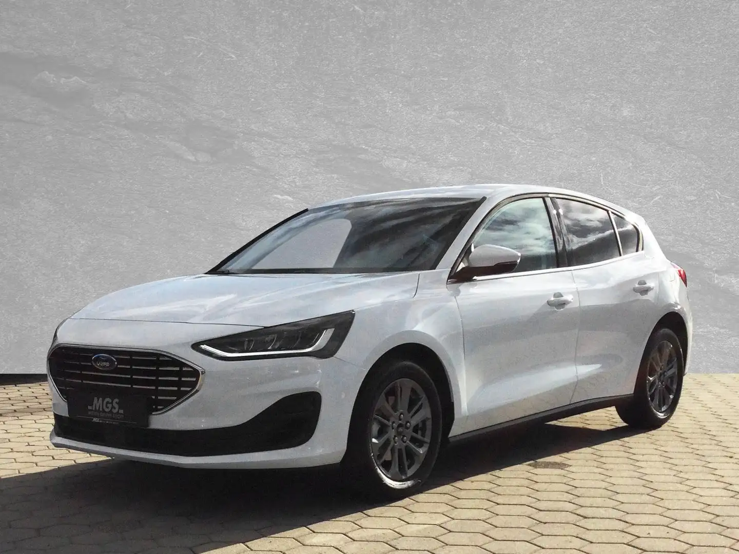 Ford Focus Titanium 1.0 EcoBoost #NAVI#KLIMA#DAB#S&S Blanc - 2