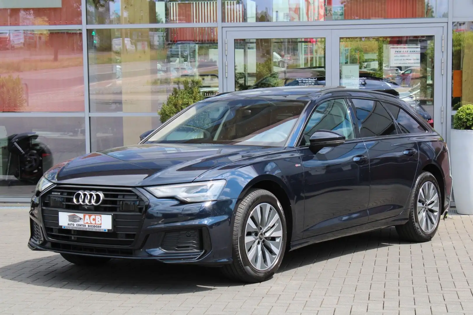 Audi A6 Avant 40 TDI qu. S-Line ACC LED Pano AHK B&O Blau - 2