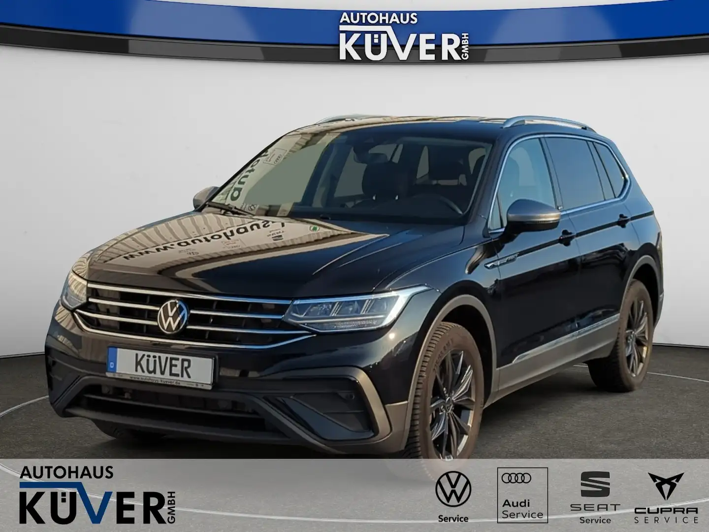Volkswagen Tiguan Allspace 2,0 TDI DSG Move Navi+AHK+ACC+18 Black - 1