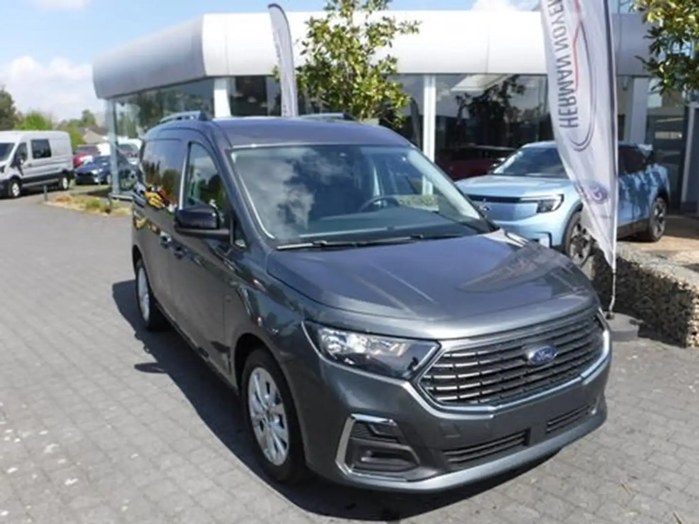 Ford Tourneo Connect Ombouw rolstoelvervoer Grijs - 1