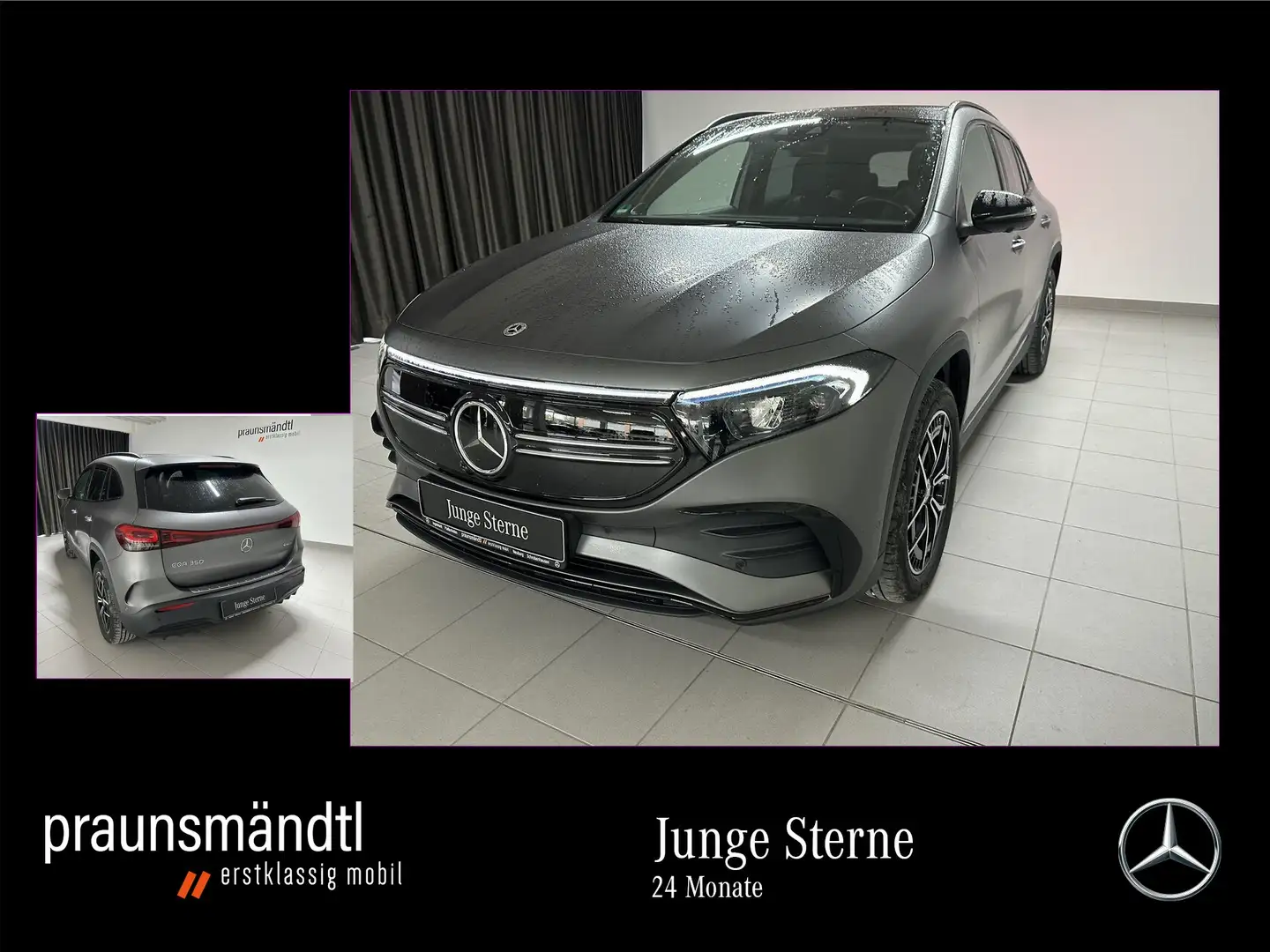 Mercedes-Benz EQA 350 4M AMG/Night/19"/Panorama/DISTR./LED/AHK Grau - 1