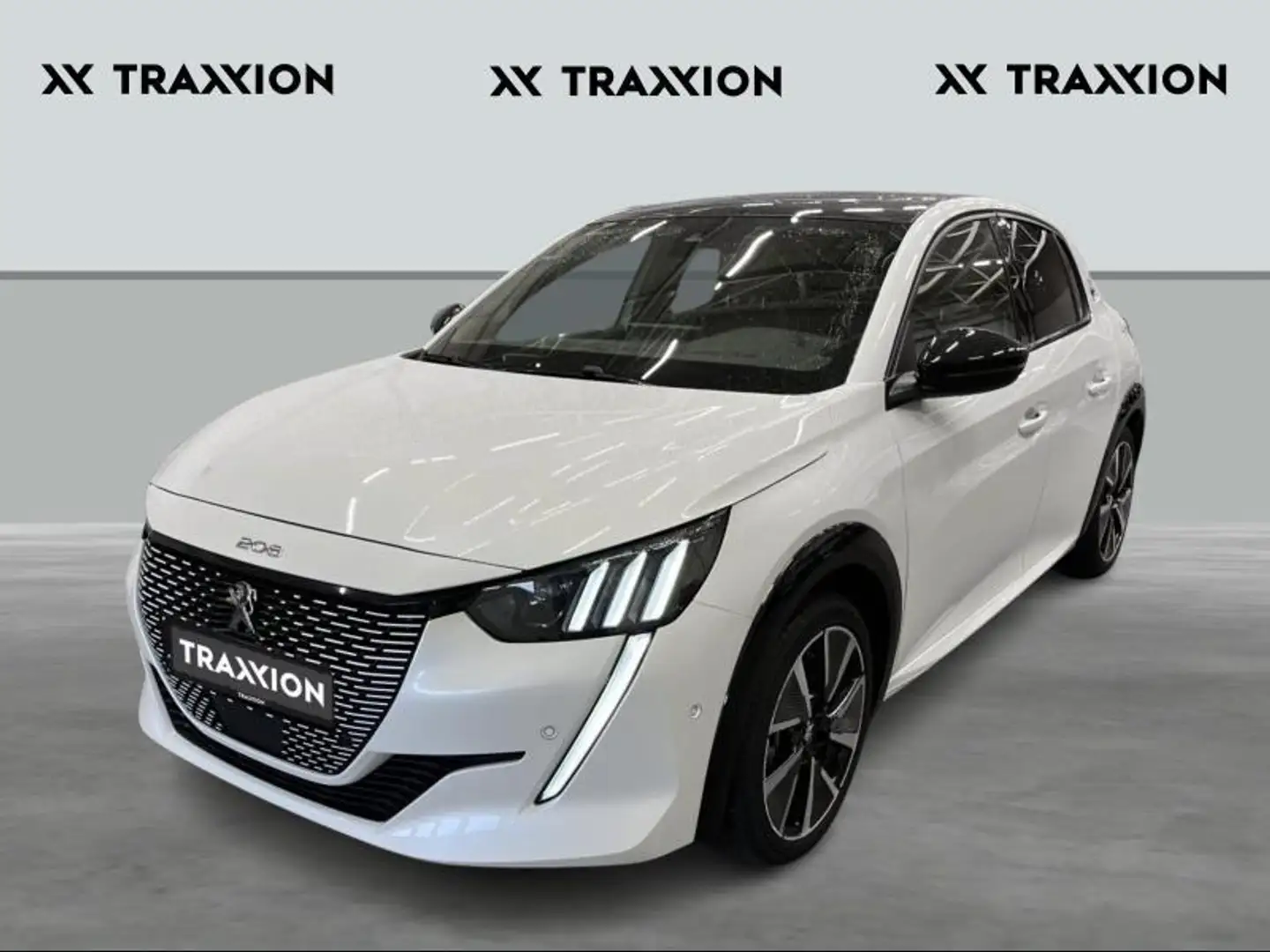 Peugeot e-208 GT Pack White - 1