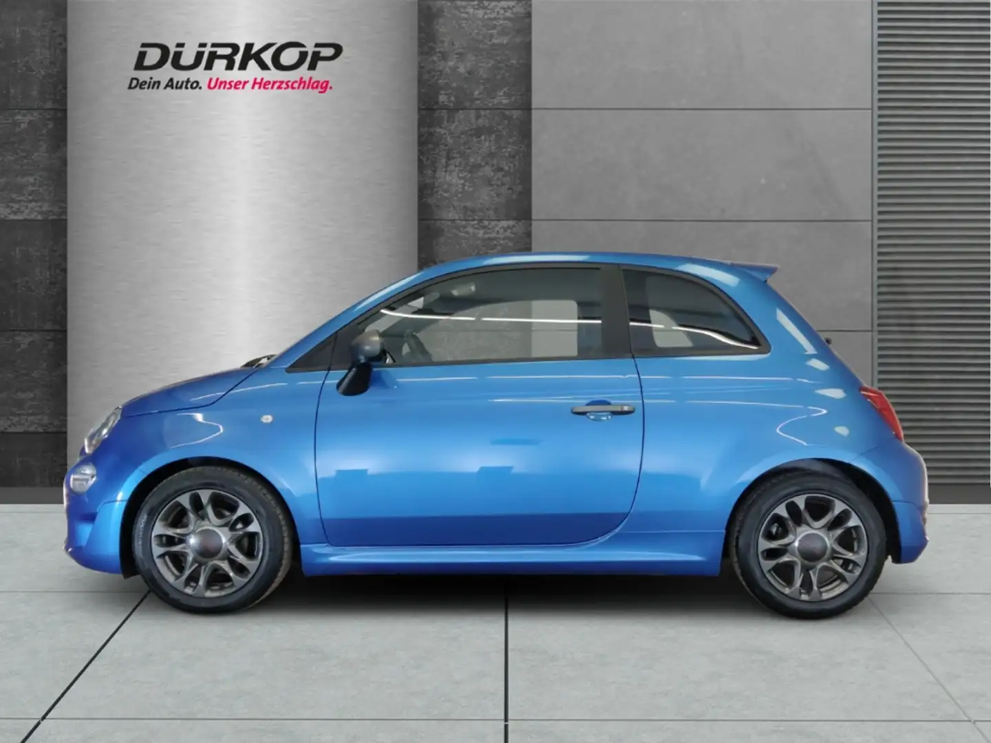 Fiat 500 Sport UConnect Navi Klimaanlage Sportpaket Blau - 2