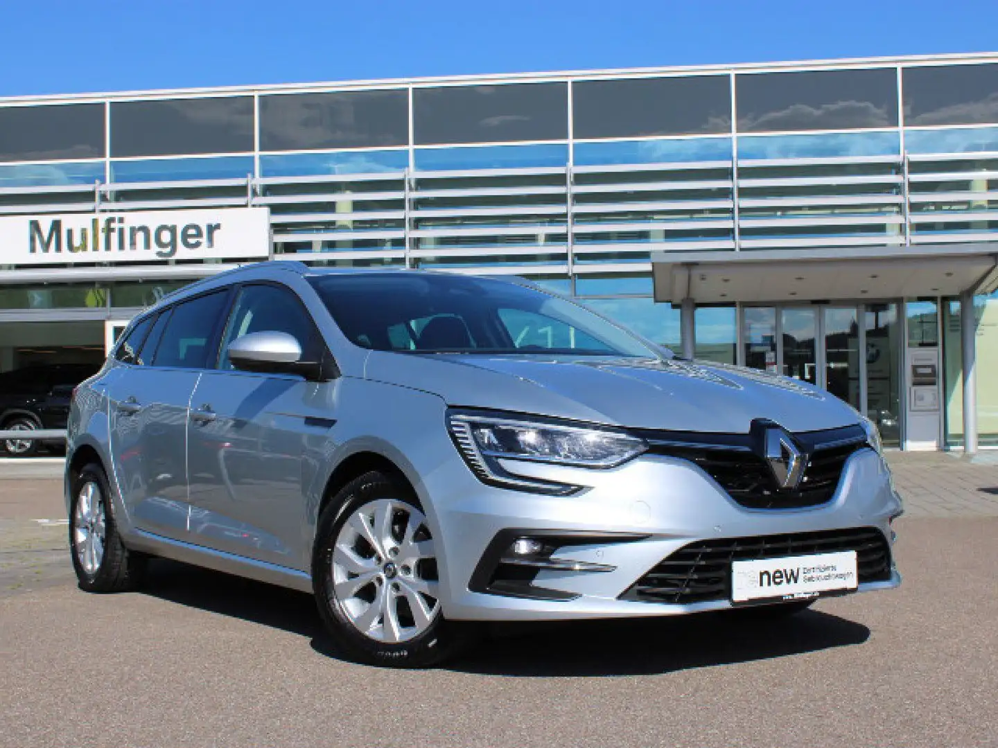 Renault Megane Grandt. TCe 140 EDC ZEN LED Navi Tempom Silber - 2