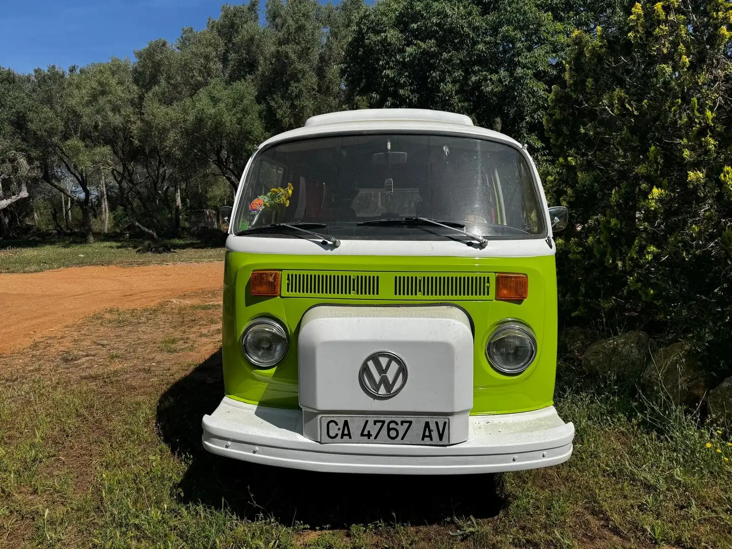 Volkswagen T2 Westfalia Berlín Verde - 2
