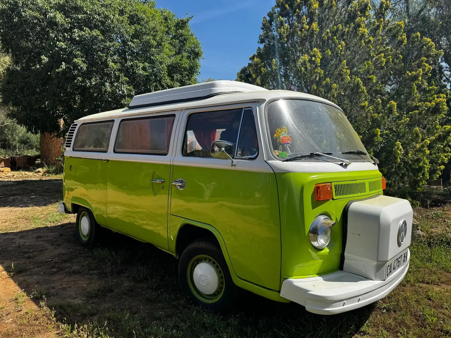 Volkswagen T2 Westfalia Berlín Verde - 1