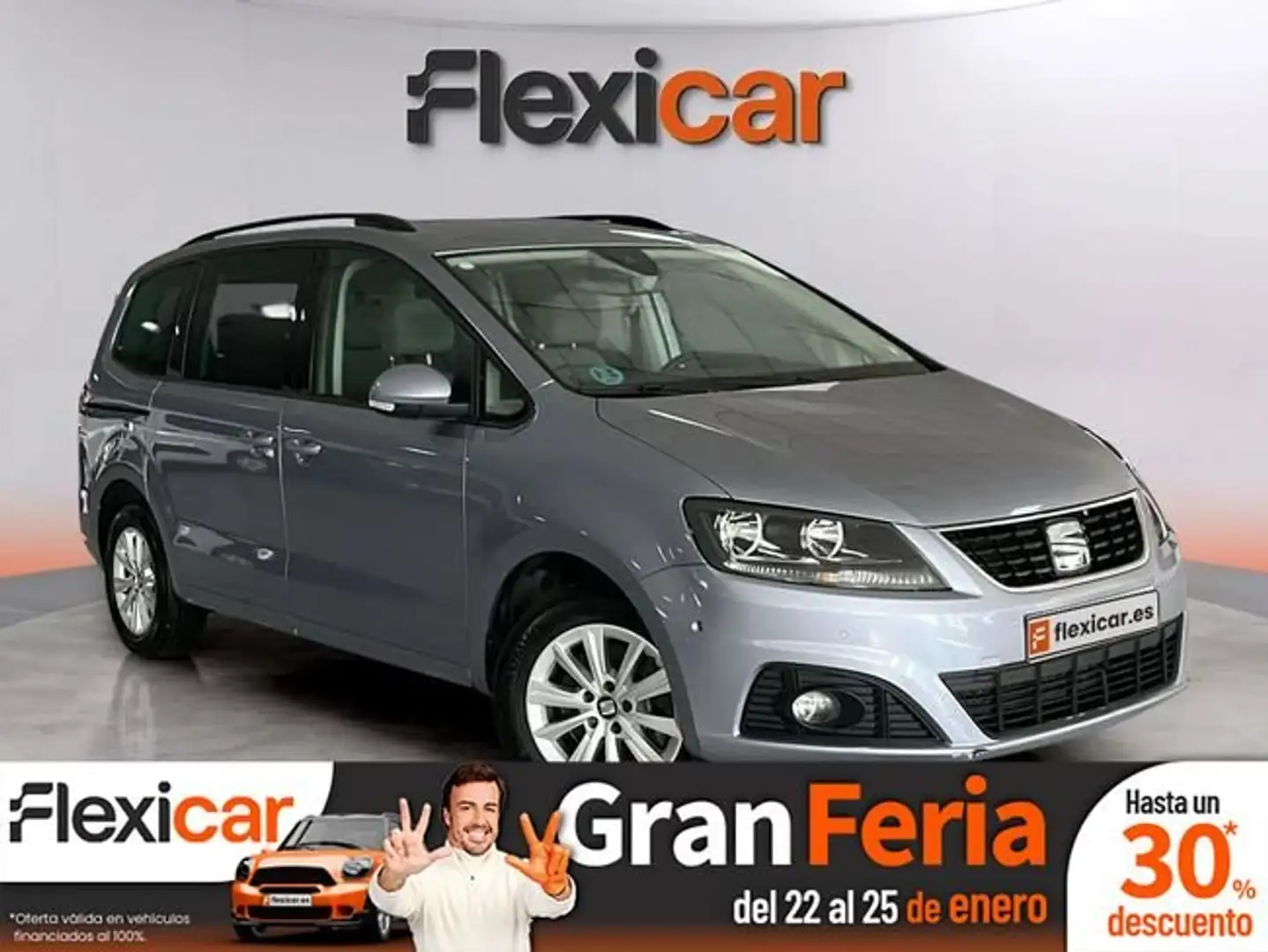 SEAT Alhambra 1.4 TSI S&S Style DSG 7 plazas Gris - 1