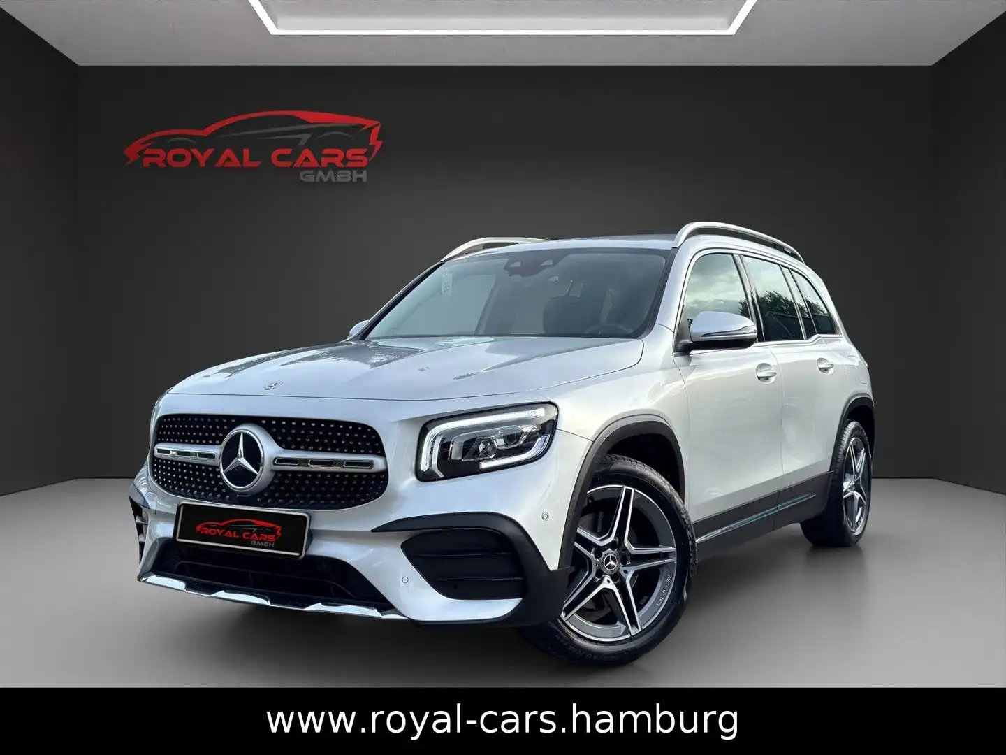 Mercedes-Benz GLB 220 d 4Matic AMG LINE NAVI*CAM*LED*SHZ*LEDER Silber - 1