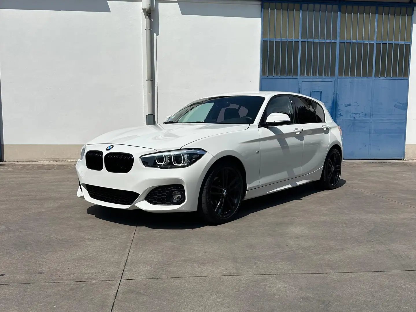 BMW 118 118i Msport 5p Bianco - 1