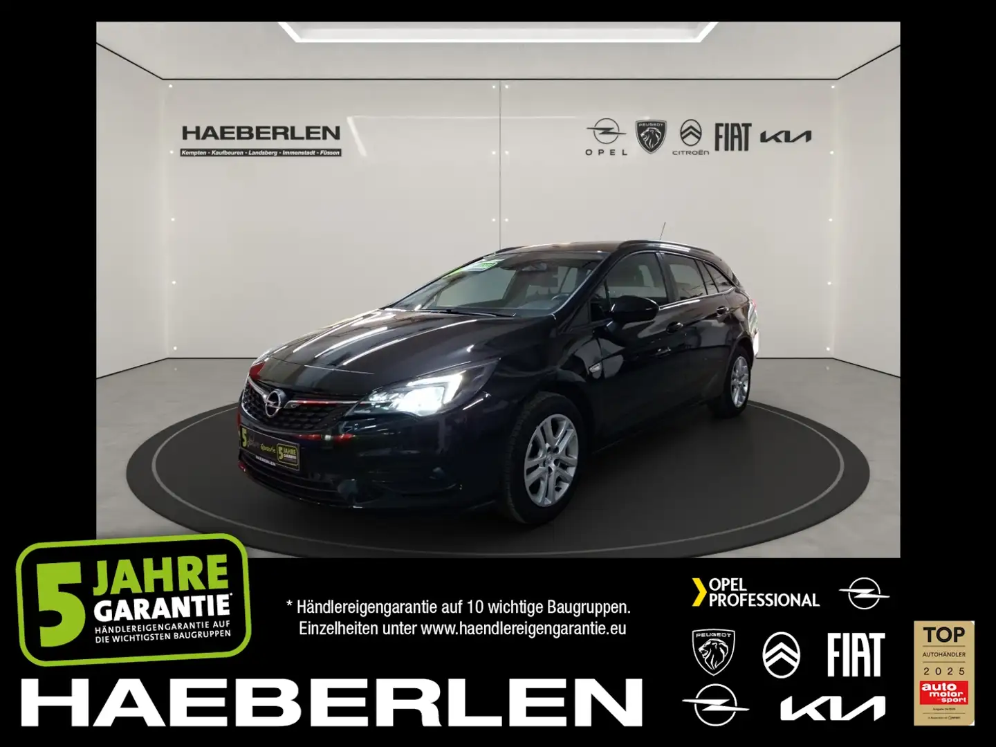 Opel Astra K Sports Tourer 1.2  Edition LED KLIMA Nero - 1