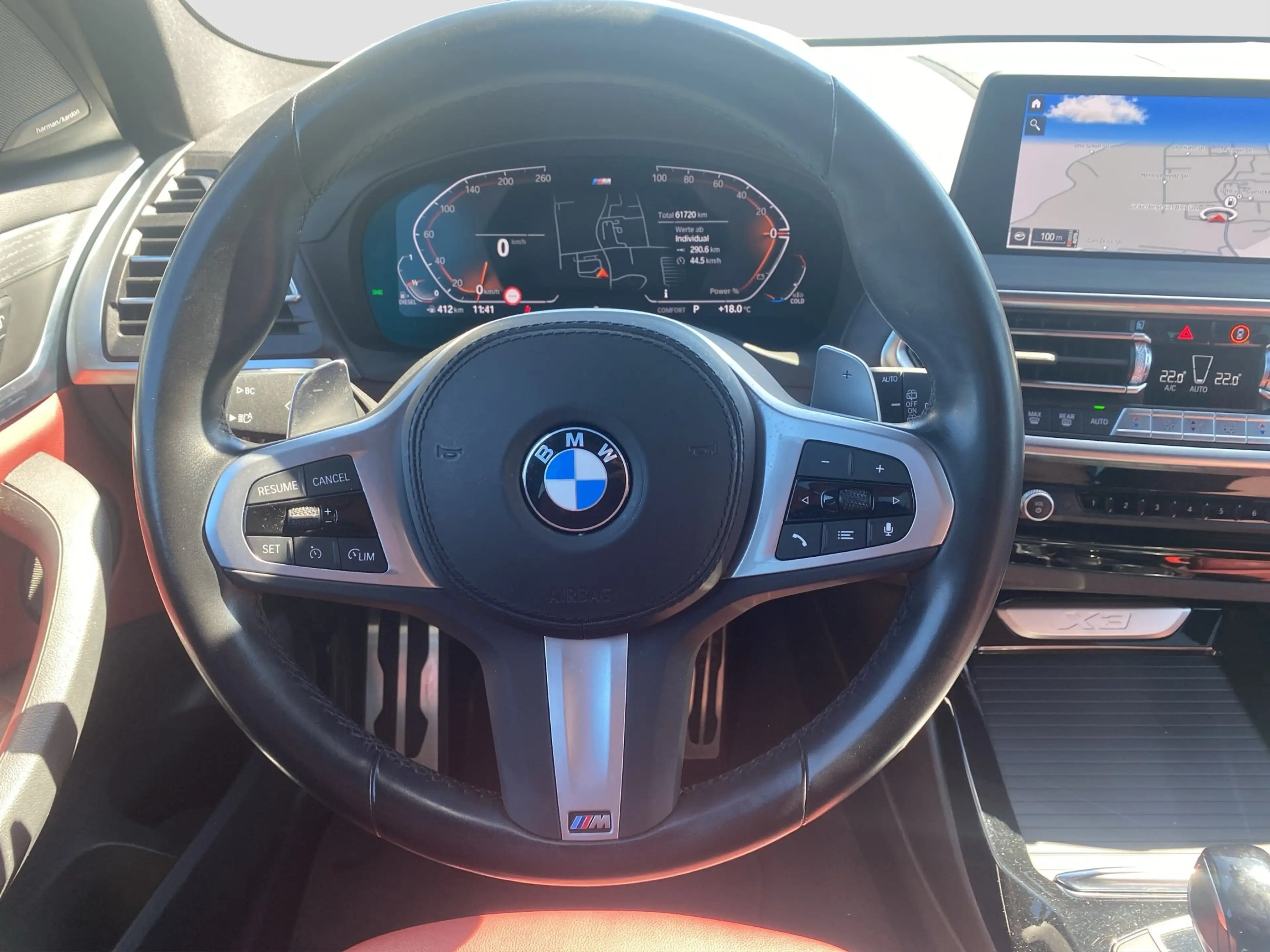 BMW X3 xDrive 30d ///M-Sport DrvAss HiFi H&K Navi RFK — photo 13