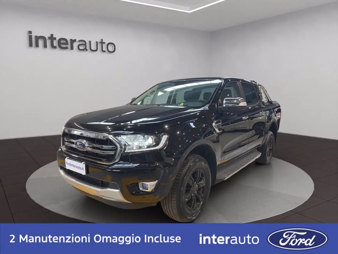Ford Ranger 2.0 ecoblue double cab Limited 170cv auto Noir - 1