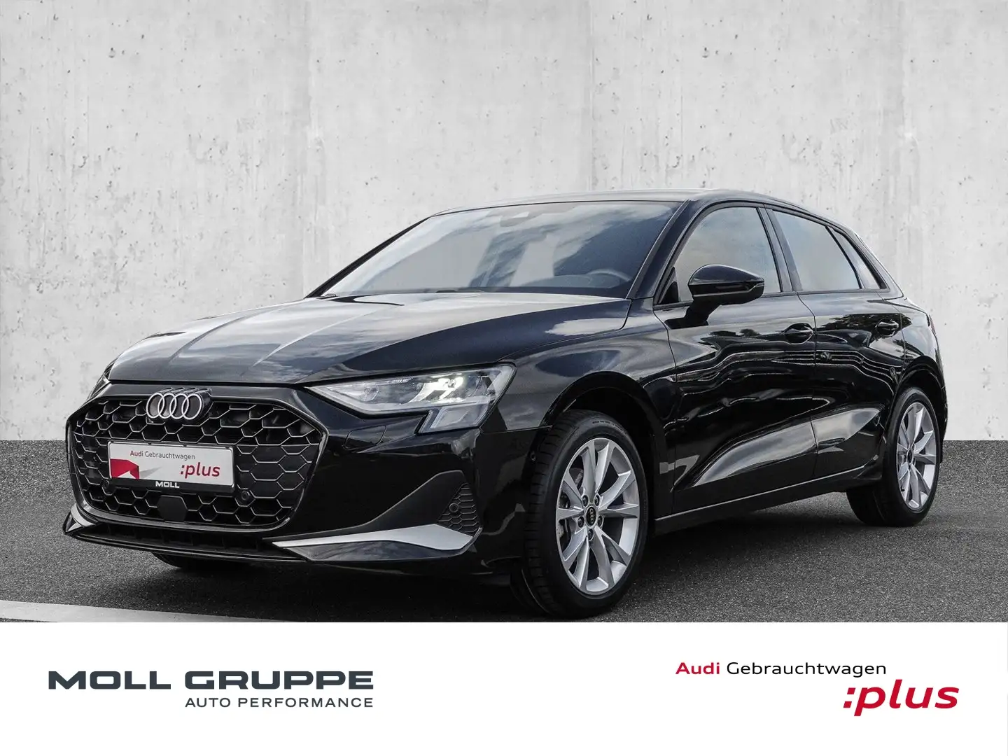 Audi A3 Sportback advanced 35 TFSI S tronic ACC AUT Schwarz - 1