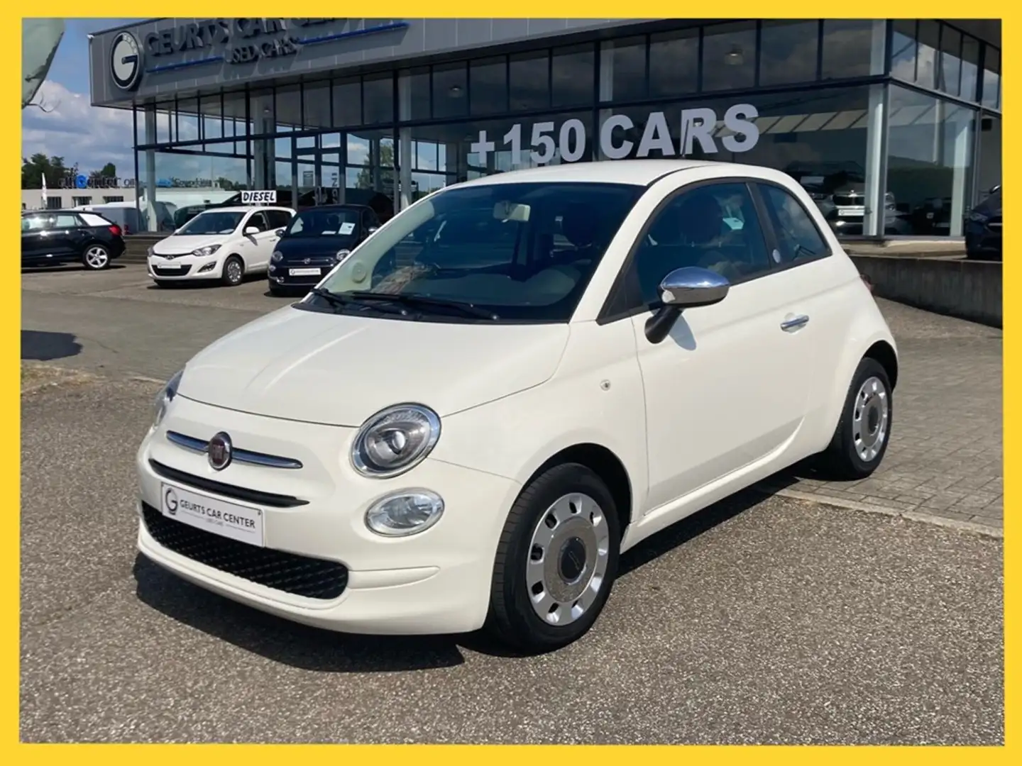 Fiat 500 1.2i 69pk ! Wit - 1