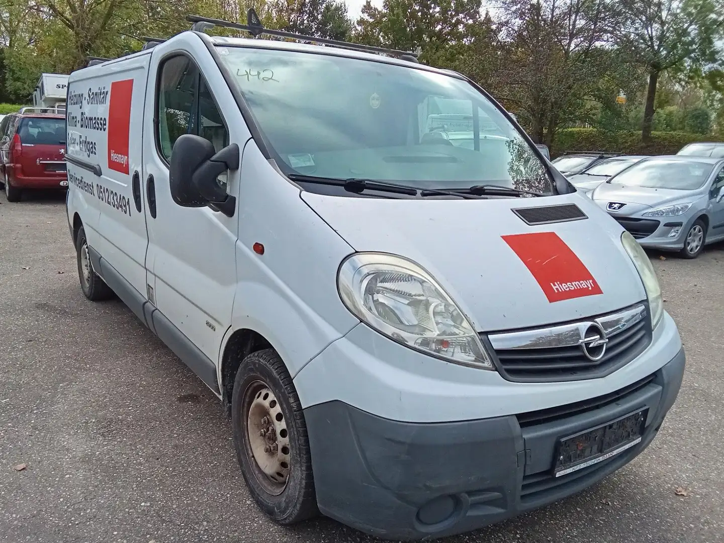 Opel Vivaro Kasten L2H1 Kein Tüv Lauft Unrund Weiß - 2