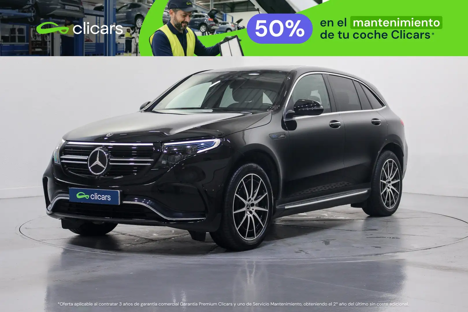 Mercedes-Benz EQC 400 4MATIC Negro - 1