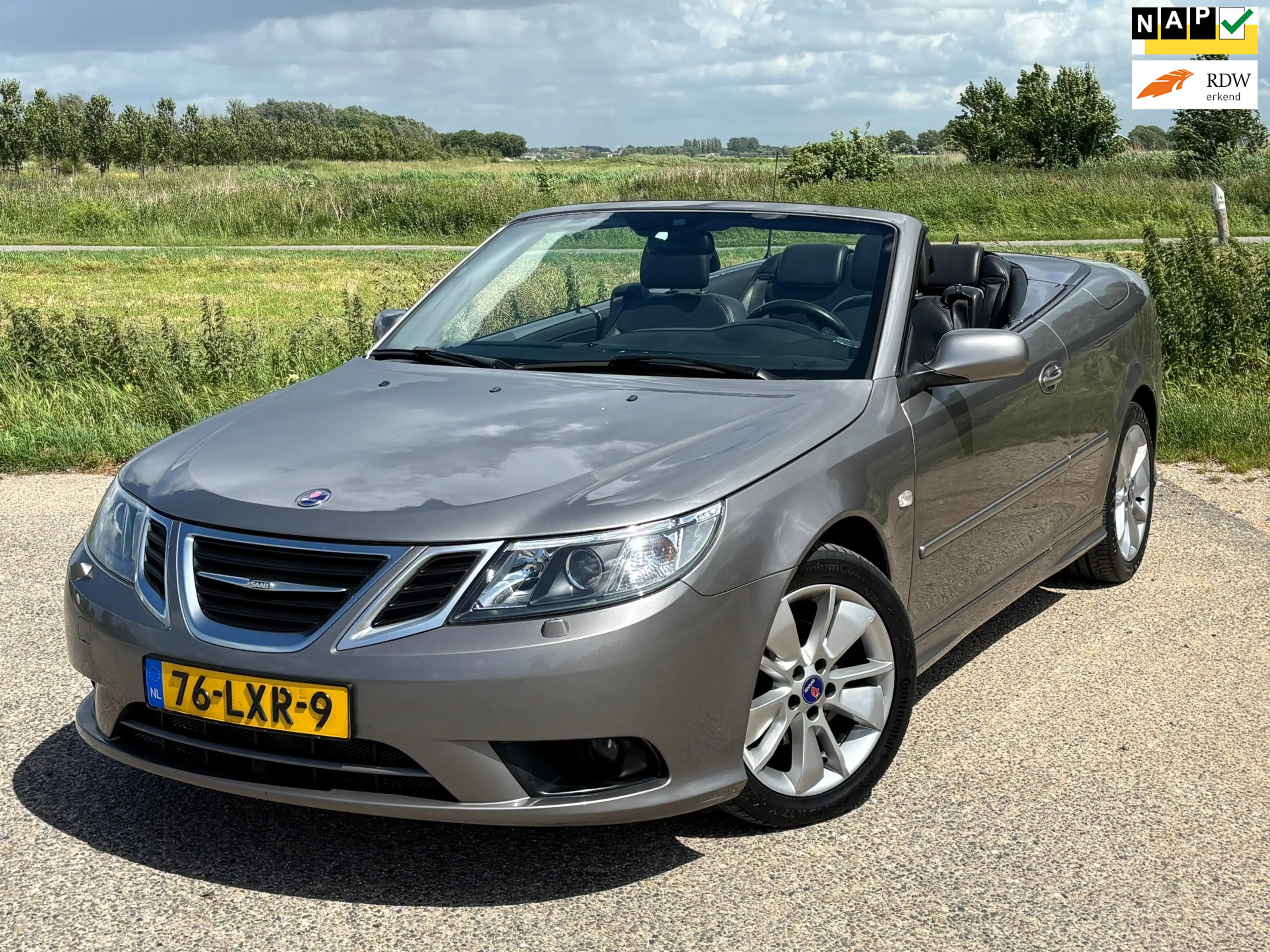 Saab 9-3 Cabrio 1.8t Vector Autom/Nederl auto/ERG MOOI!