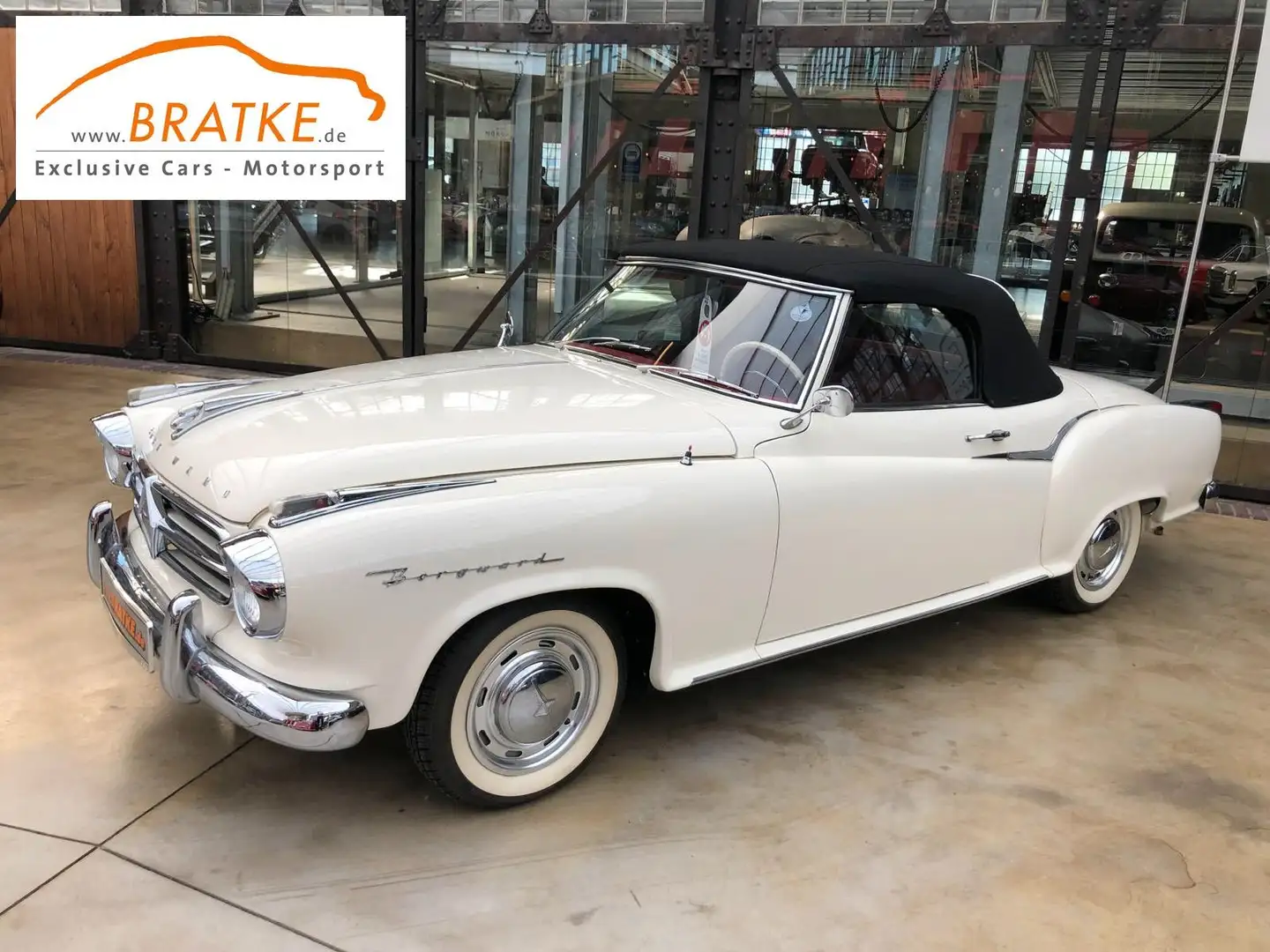 Borgward Isabella TS Cabriolet deutsche Oldtimer Zul. Alb - 2