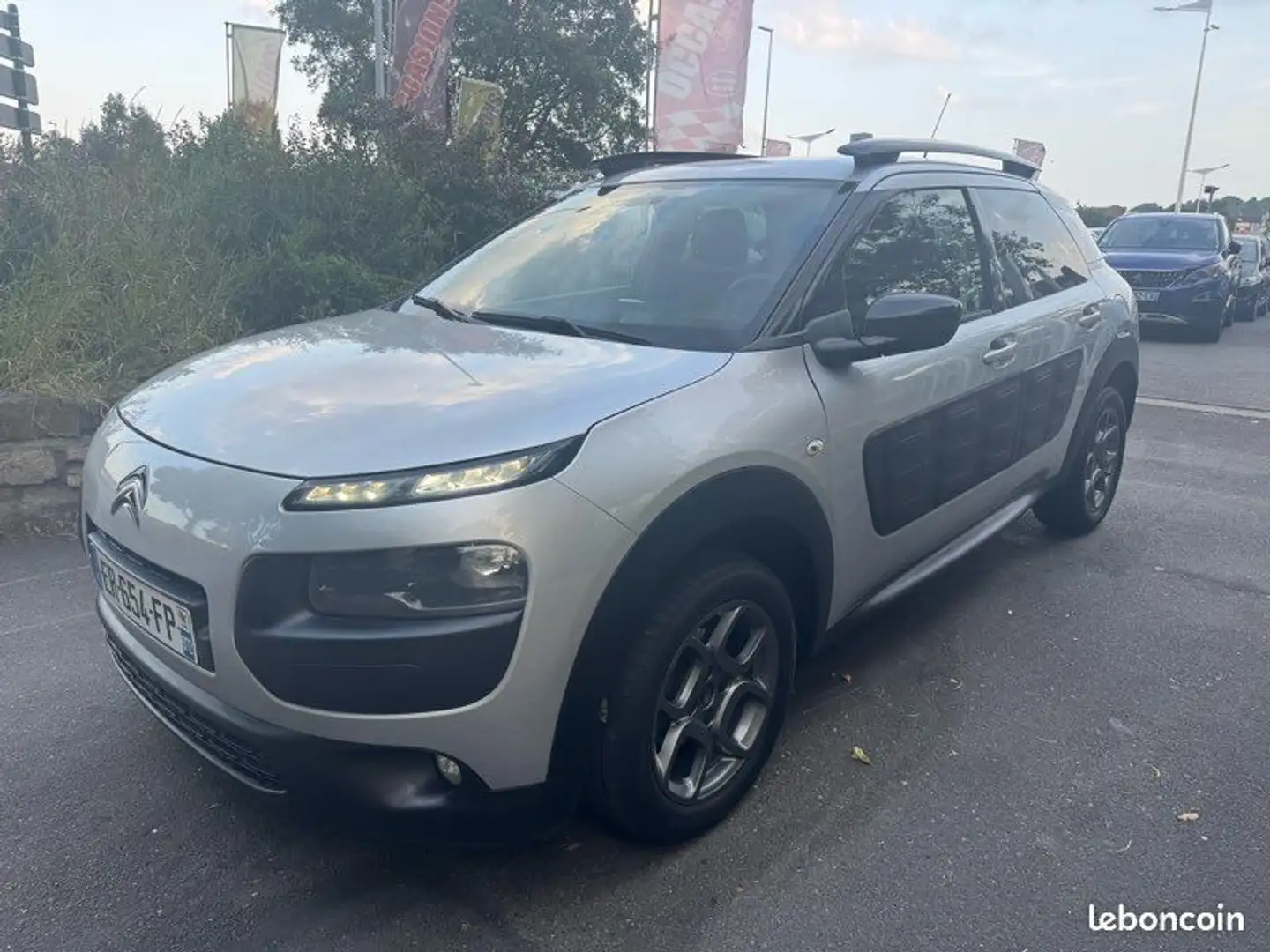 Citroen C4 Cactus Citroën 1.2 110 boîte auto garantie Argent - 1