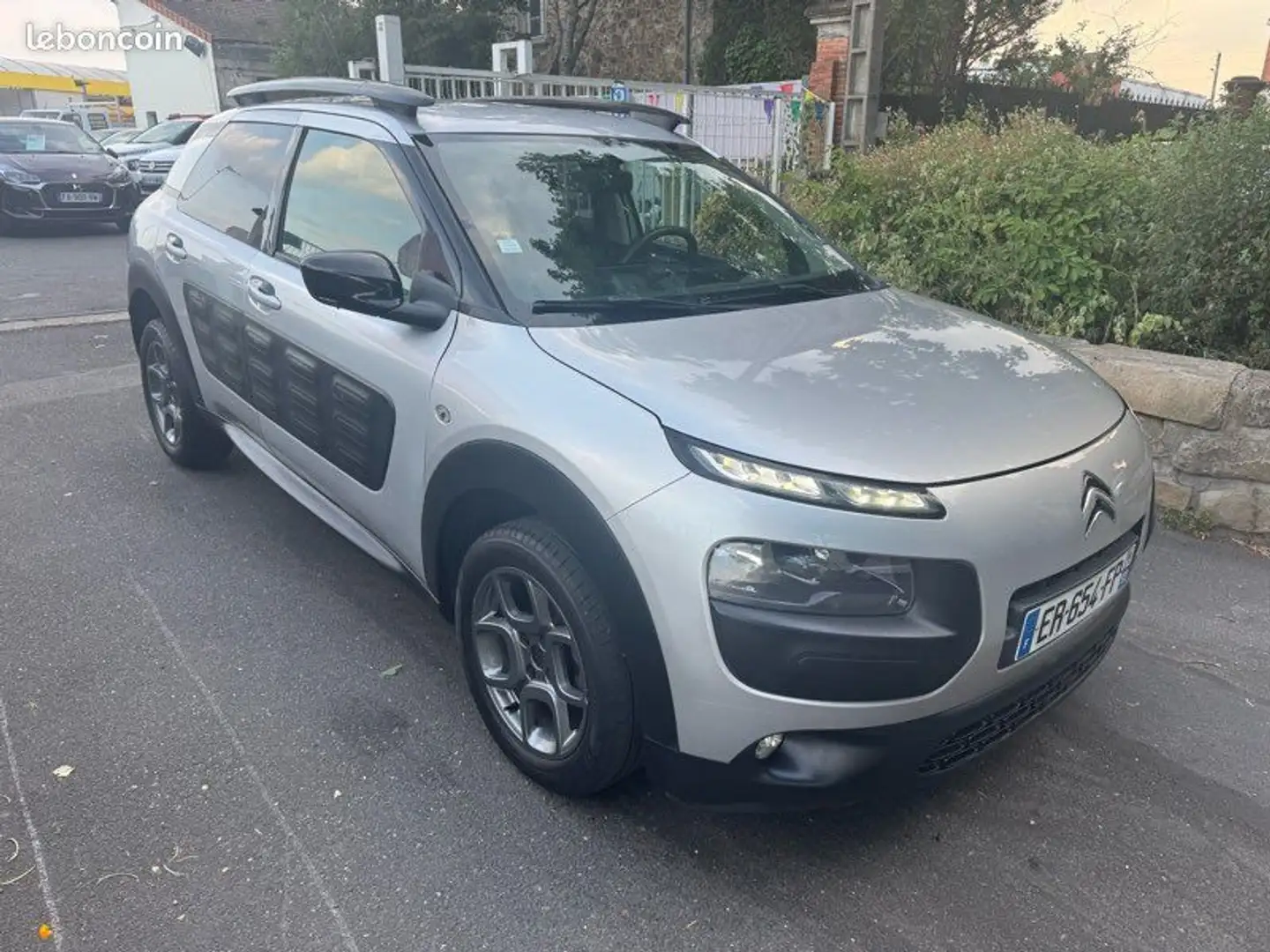 Citroen C4 Cactus Citroën 1.2 110 boîte auto garantie Argent - 2