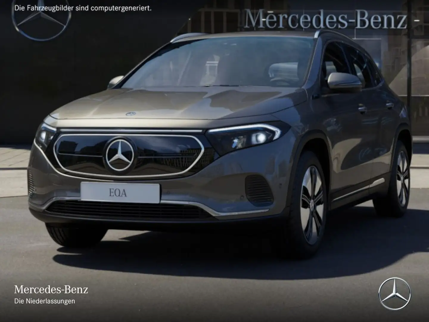 Mercedes-Benz EQA 300 4M ELECTRICART+PLUS-PAKET+KAMERA+KEYLESS Gris - 2