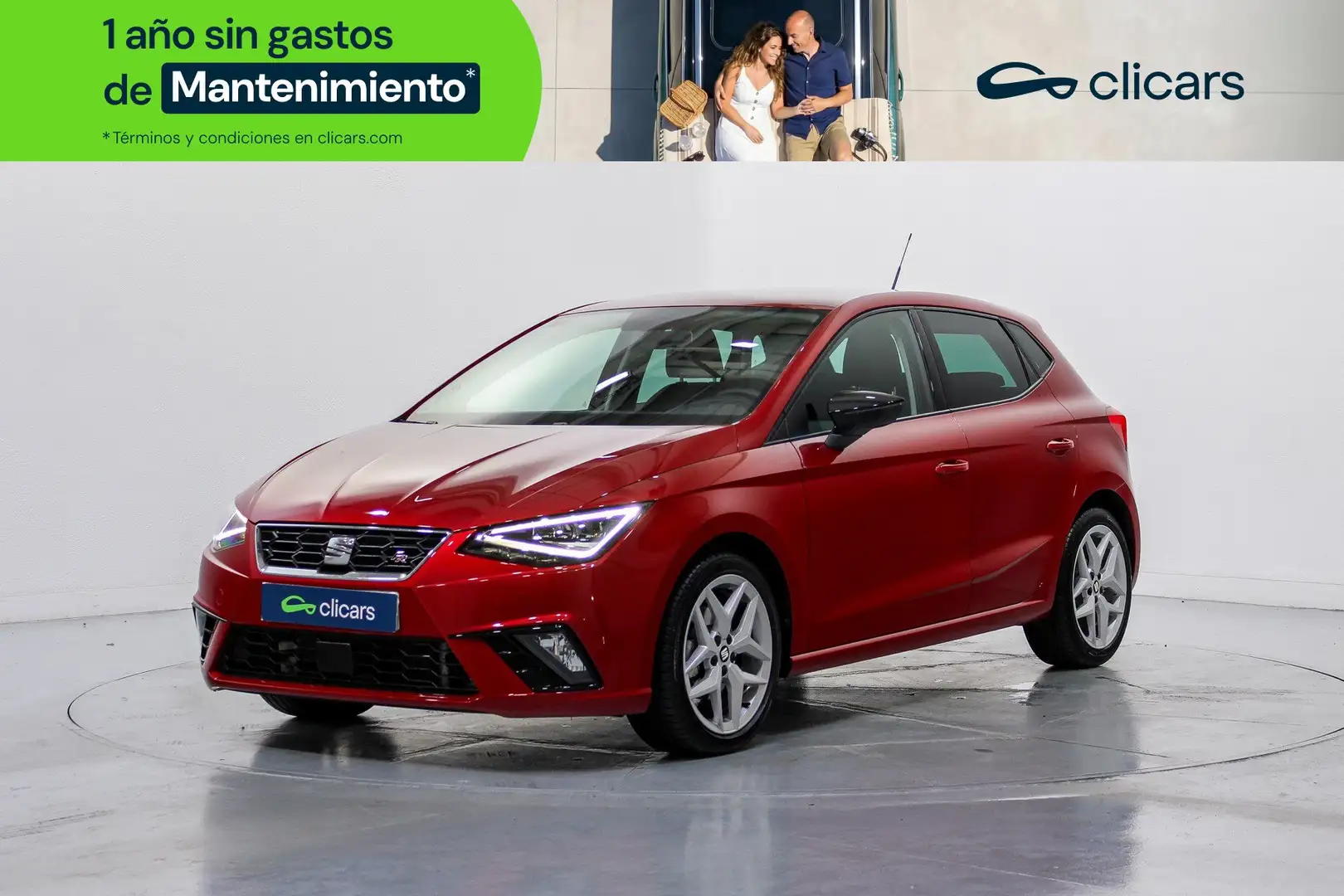 SEAT Ibiza 1.6TDI CR S&S FR 115 Rojo - 1
