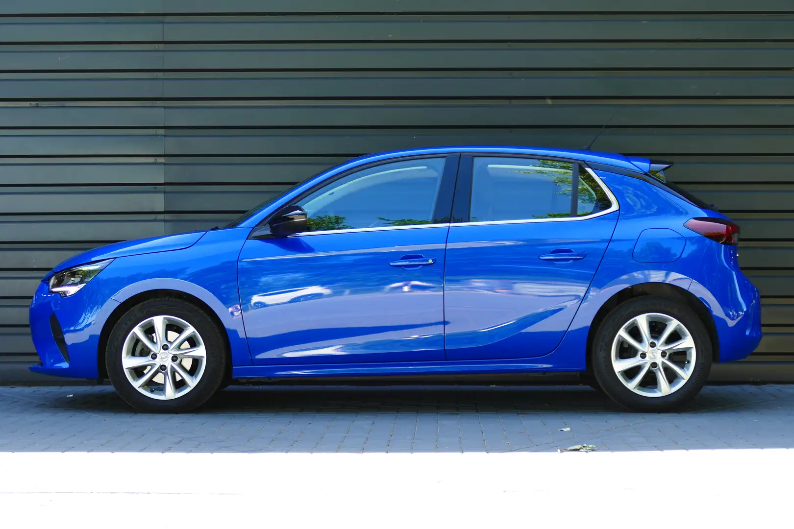 Opel Corsa 1.2 TURBO 100PK 5-DRS ELEGANCE / NAVI (APPLE/ANDRO Blauw - 2