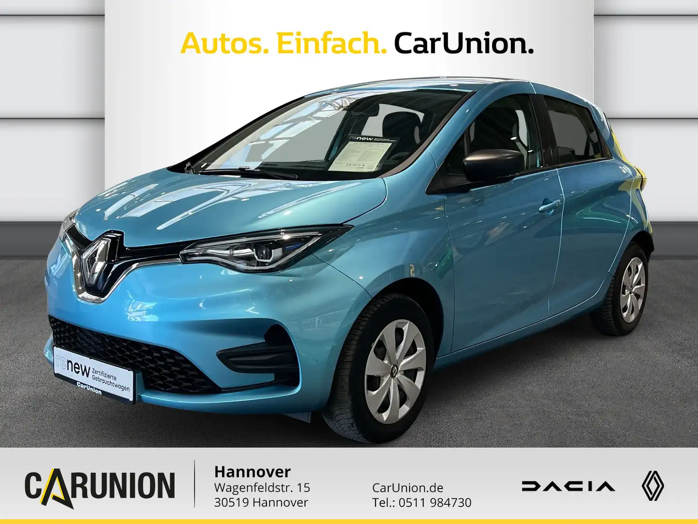 Renault ZOE E-Tech LIFE Batteriekauf R110 Z.E. 40 Blau - 1