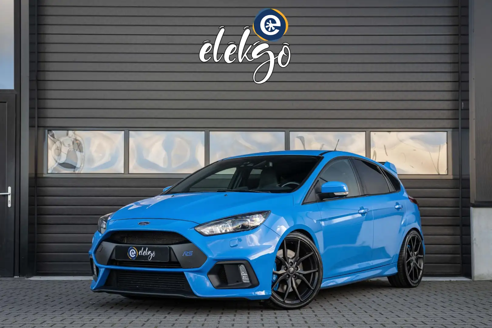 Ford Focus 2.3 RS 350PK AWD|Schaalstoelen|SONY|19 inch gesmed Blauw - 1