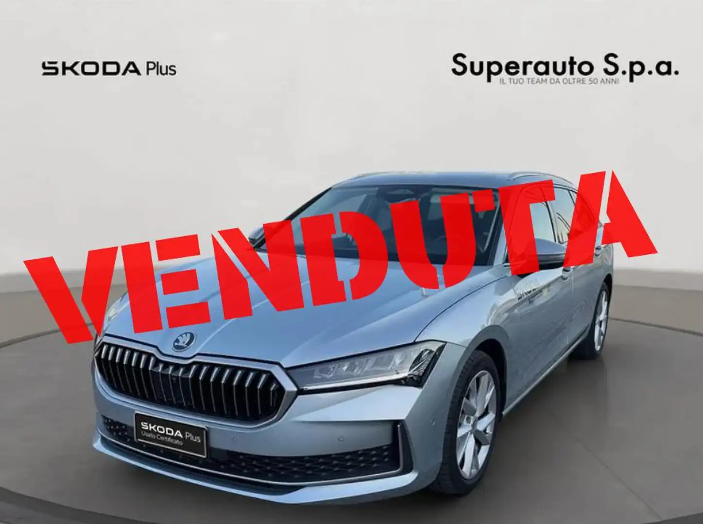 Skoda Superb 2.0 TDI DSG Wagon Style Argento - 1