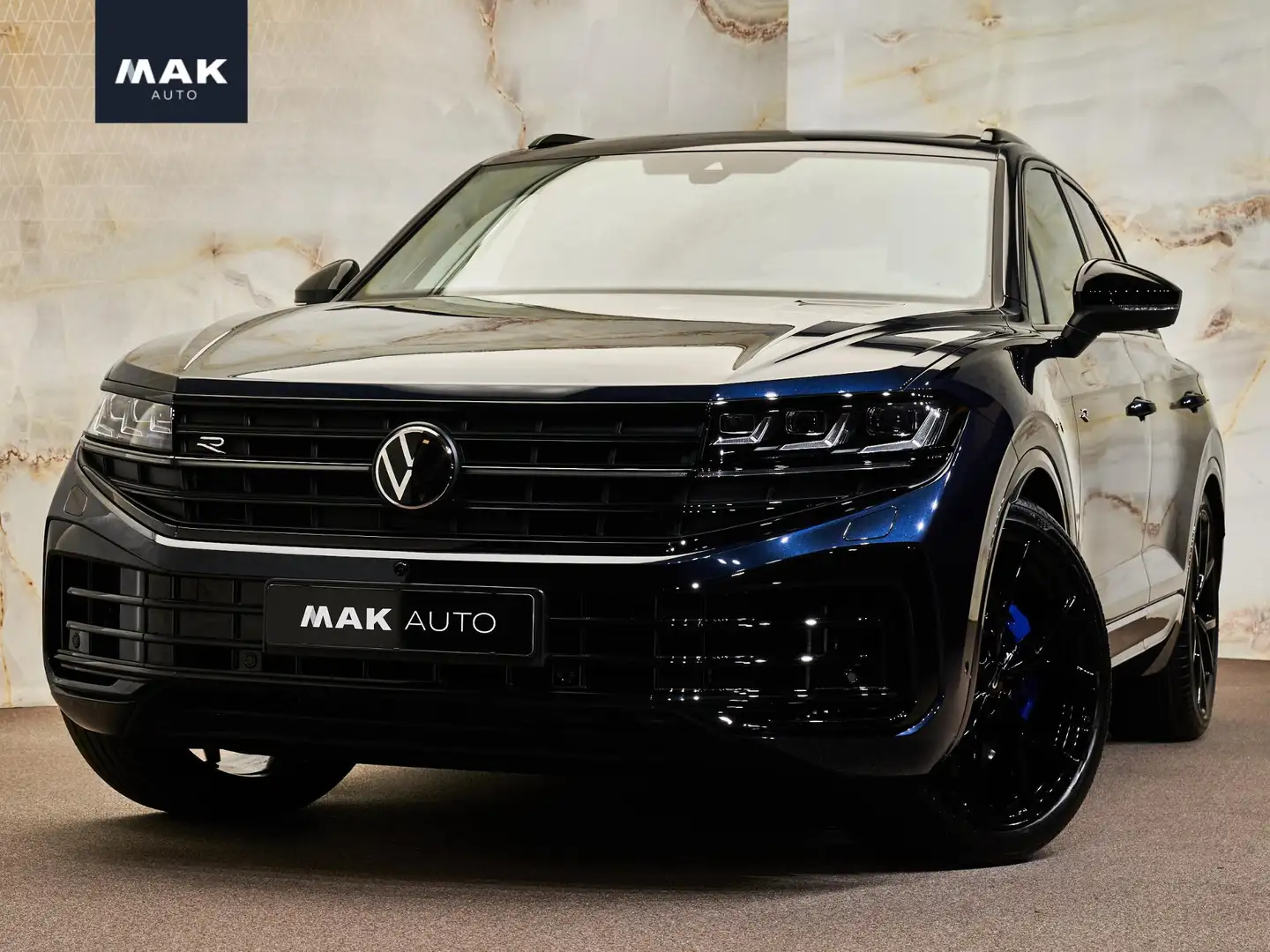 Volkswagen Touareg R V6 eHybrid 4Motion, pano, tr.haak, Dynaudio, 22' Blauw - 1