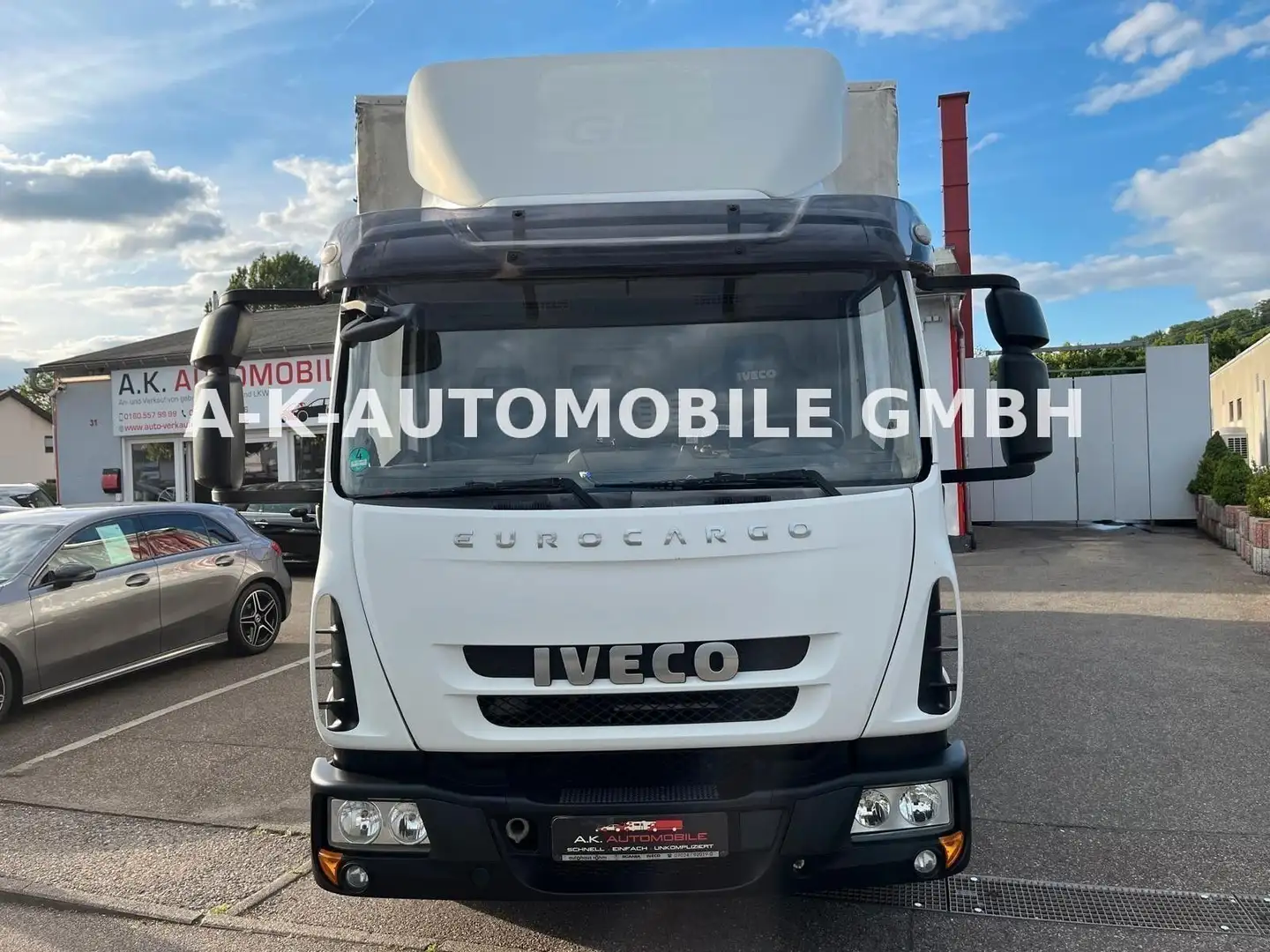 Iveco EuroCargo 75E19 Pritsche/Schiebeplane*LBW*KLIMA* Weiß - 2