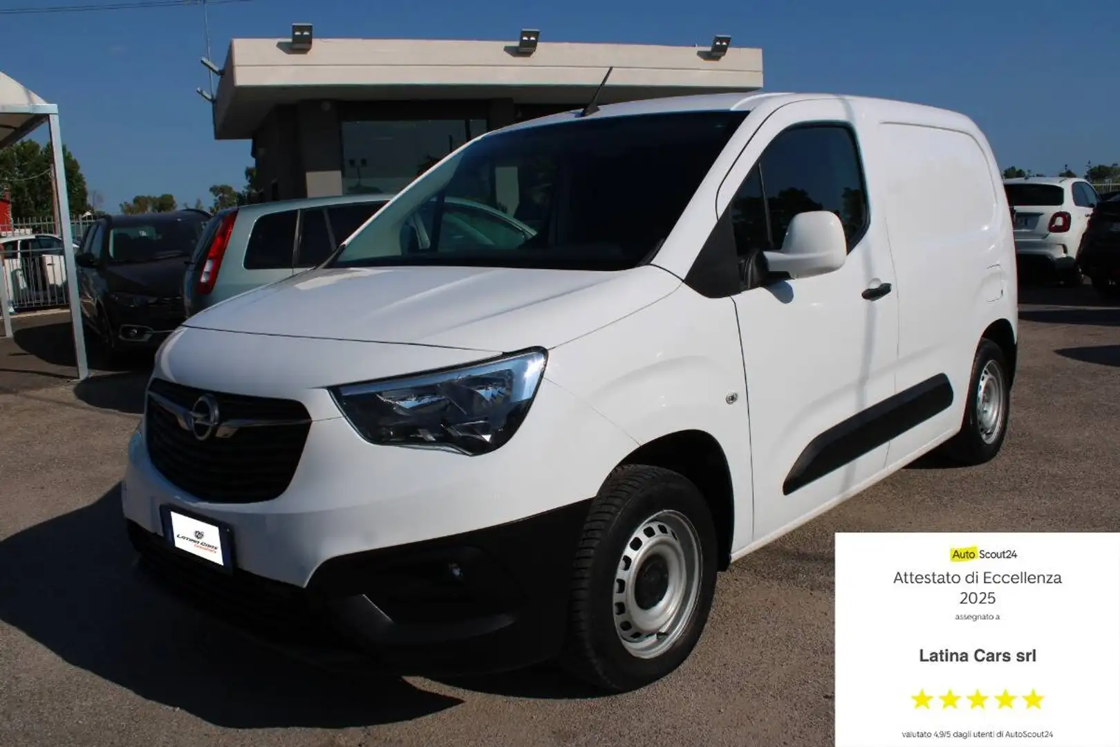 Opel Combo Cargo 1.5d 100cv L1H1 Edition Blanc - 1