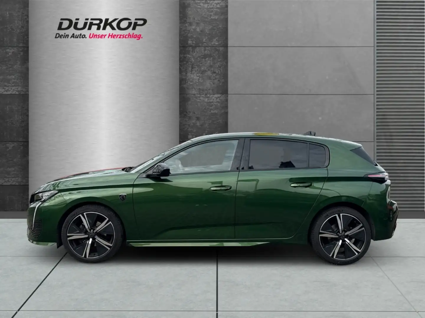 Peugeot 308 GT PureTech 130 EAT8 El. Panodach Navi digitales C Grün - 2