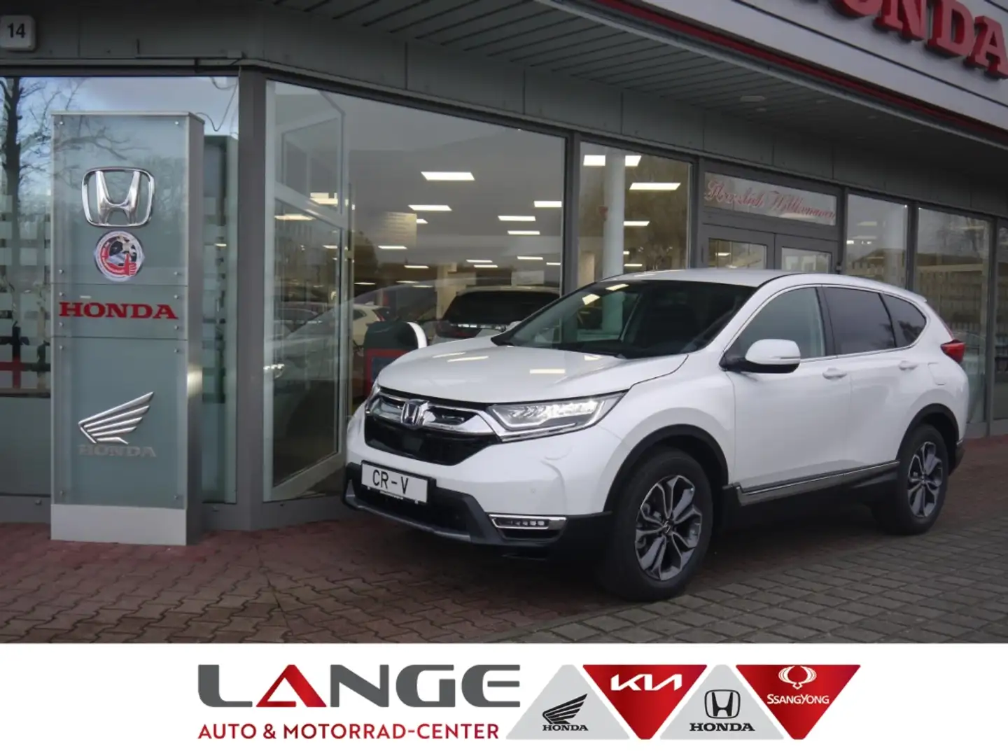 Honda CR-V 2.0 i-MMD HYBRID 2WD Elegance Soundsystem LED ACC Bílá - 1