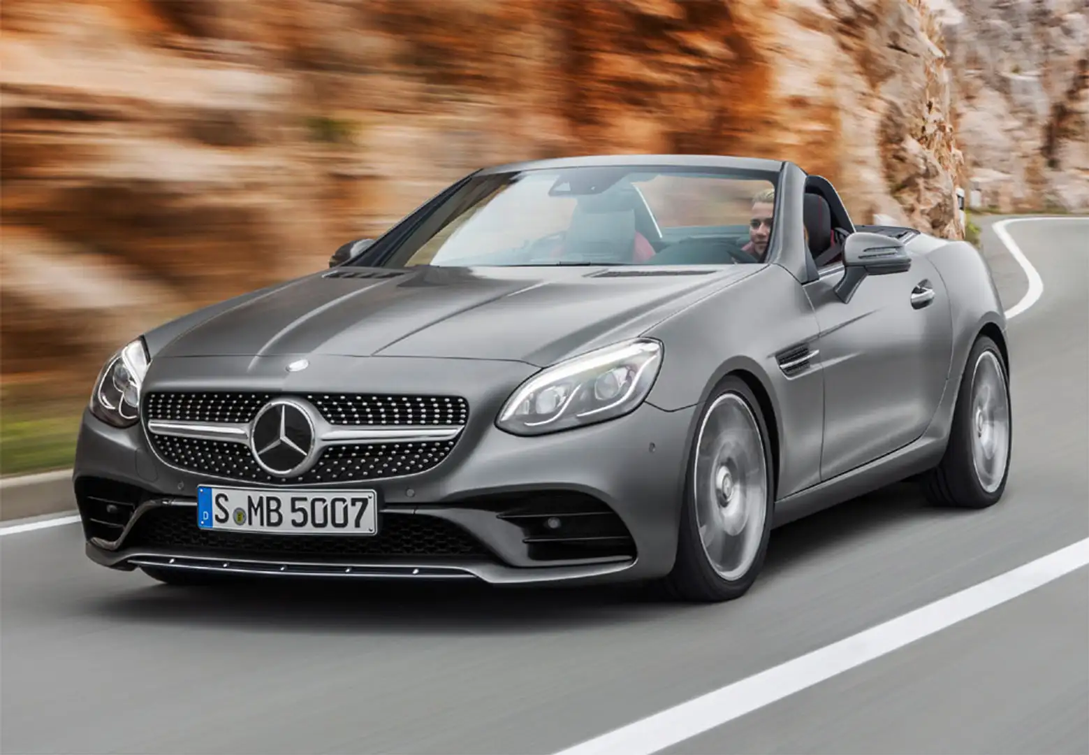 Mercedes-Benz SLC 200 43 AMG 390 Aut. Noir - 2