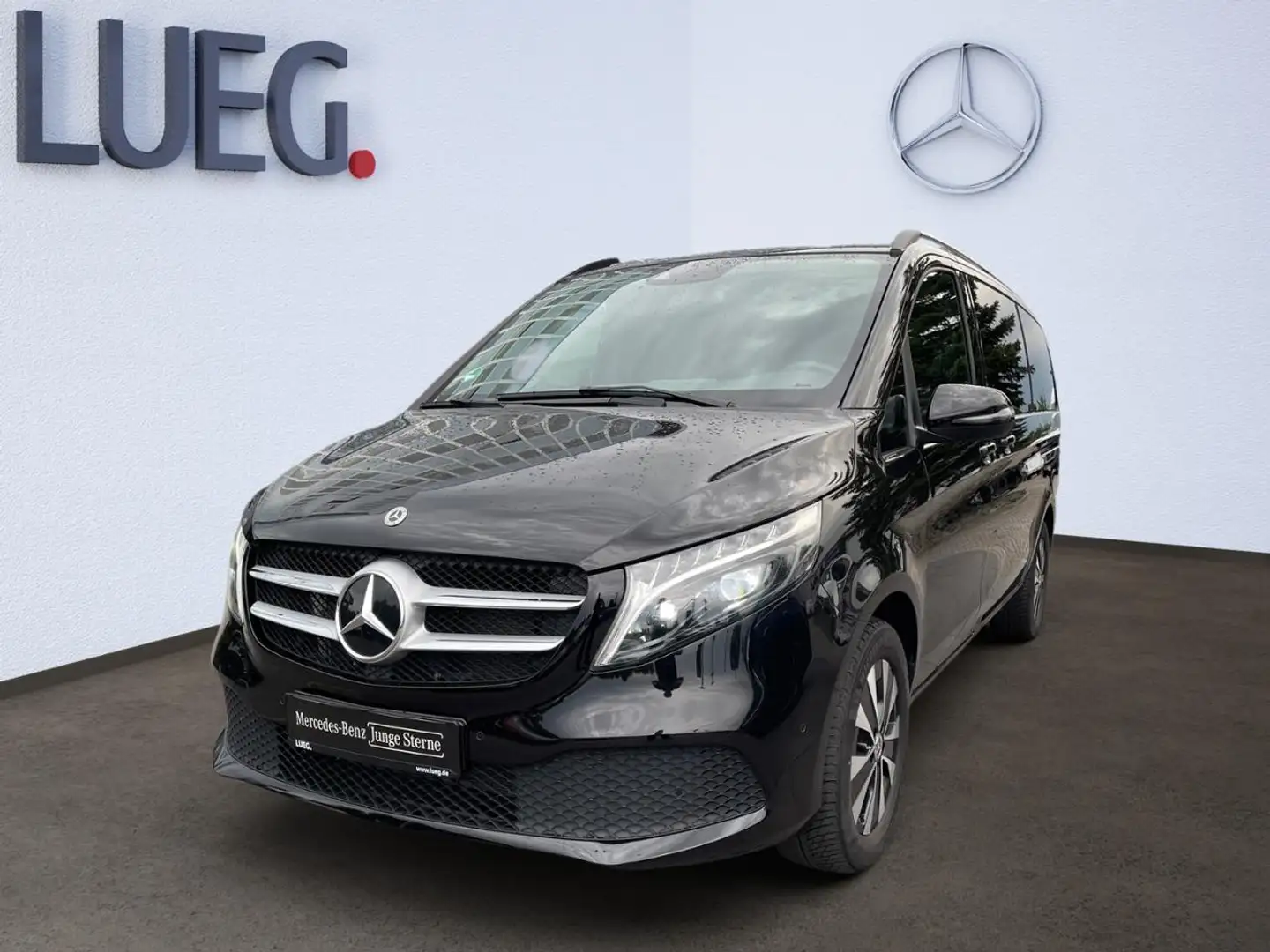 Mercedes-Benz V 250 d 4MATIC Lang el.Schiebe SpurW AHK Navi Schwarz - 1