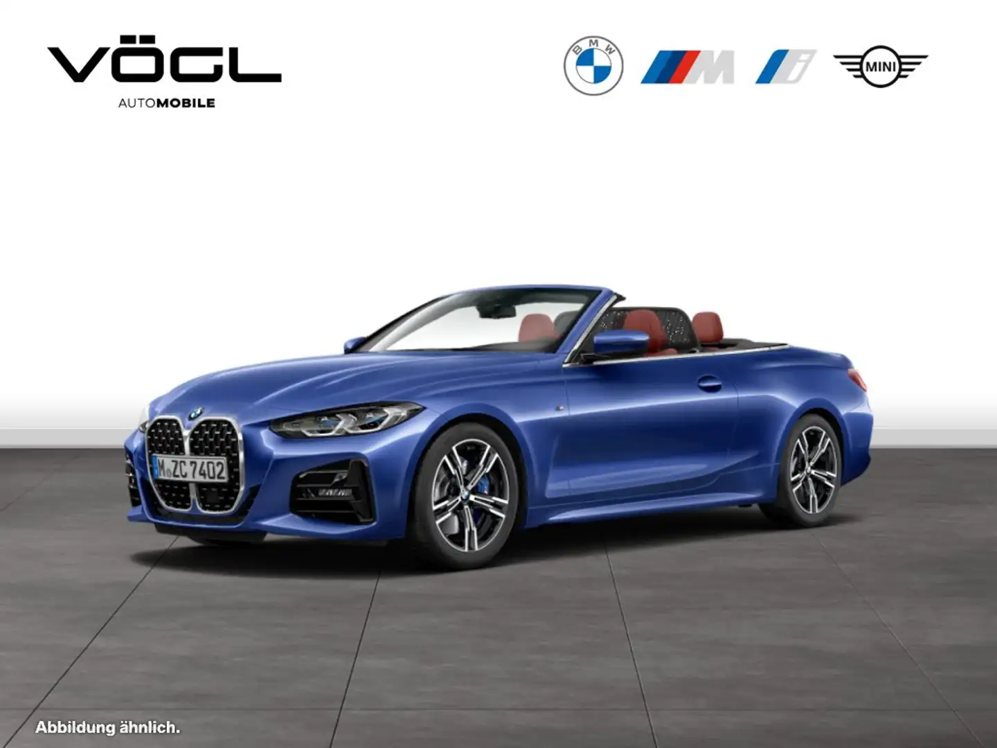 BMW 430 i Cabrio M Sport Innovationspaket Laserlicht Bleu - 1
