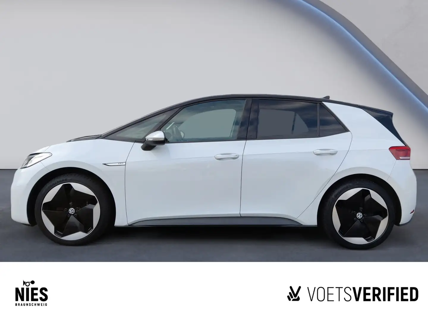 Volkswagen ID.3 Pro Performance 150kW MATRIX-LED+HuD+RearView Weiß - 2