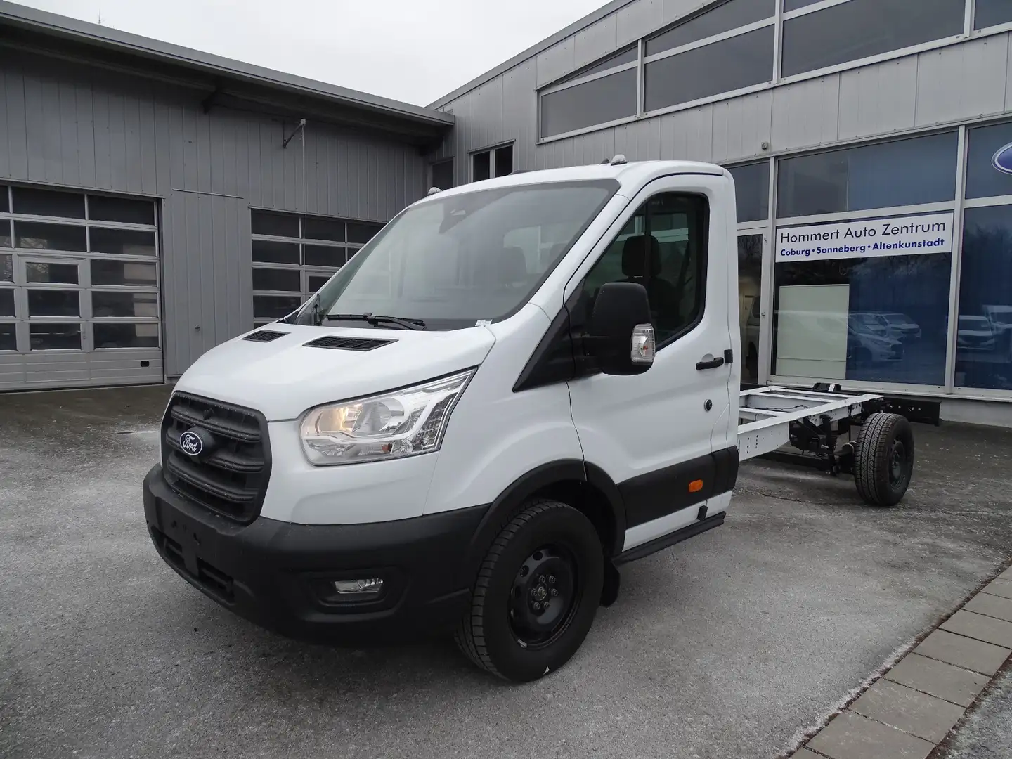 Ford Transit Fahrgestell 350 L3 Trend *ALLWETTER*AHK* Weiß - 2