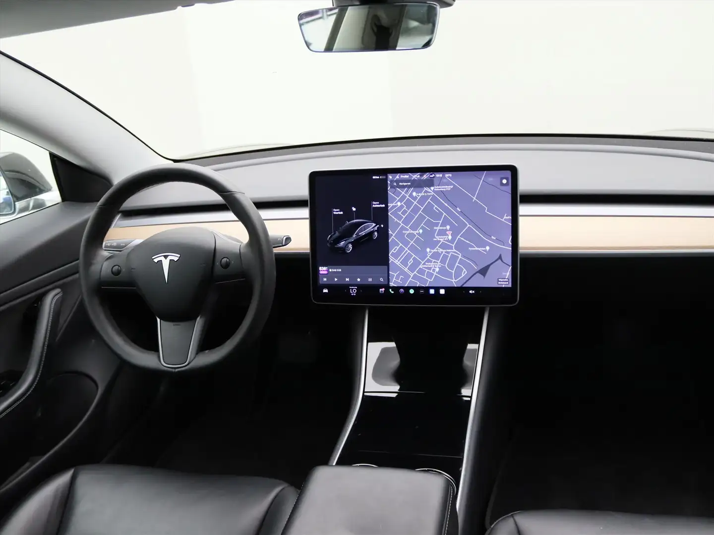 Tesla Model 3 Long-Range AWD 351pk 75 kWh [ FSD+TREKHAAK+620KM W Noir - 2