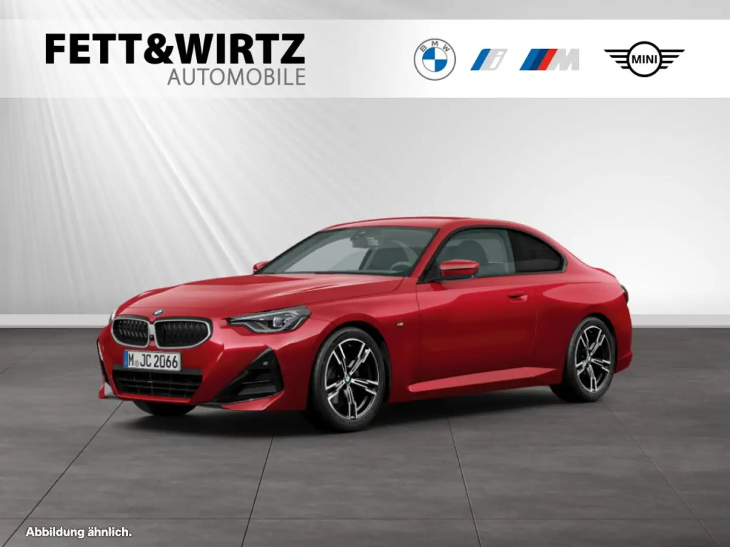 BMW 220 d Coupé M Sport|18"LM|LC-Prof.|PA+|HiFi Roşu - 1