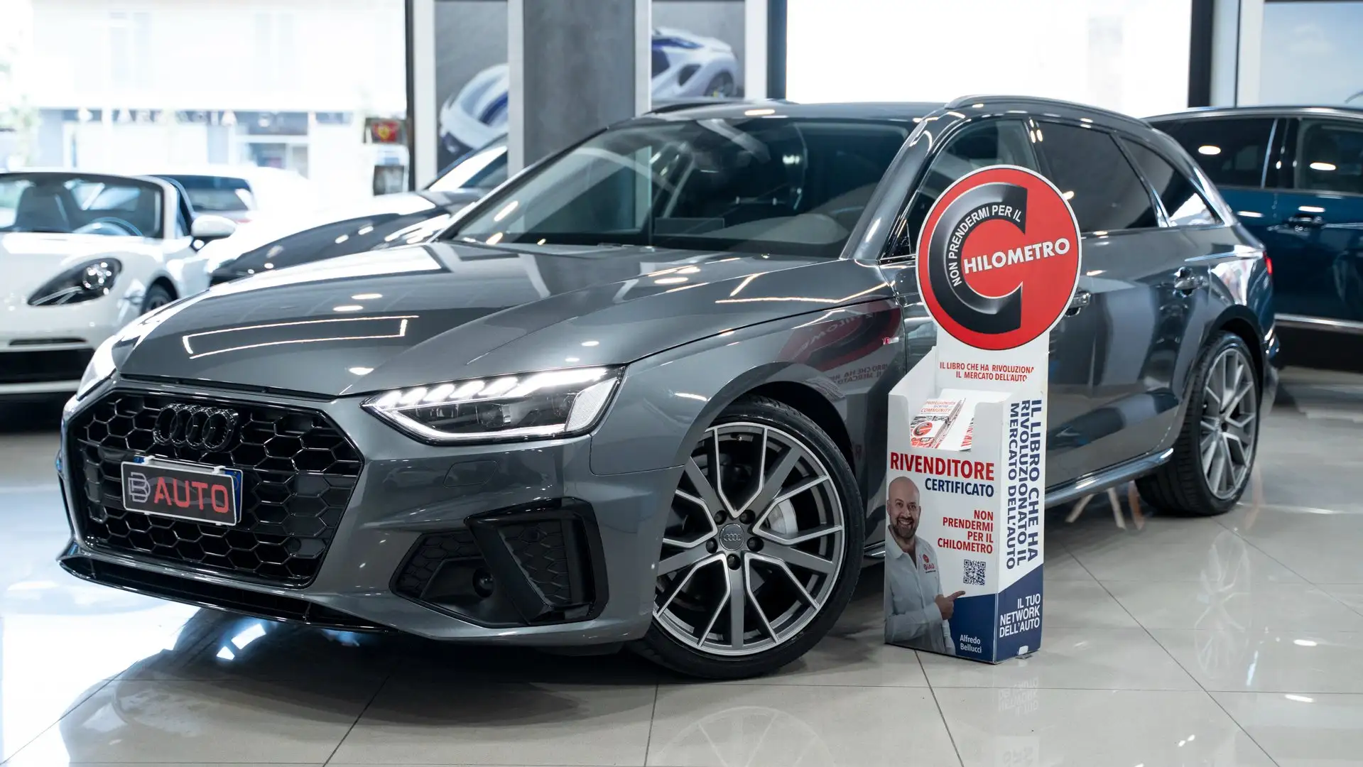 Audi A4 AVANT 40 2.0 TDI S LINE EDITION S TRONIC QUATTRO Gris - 1