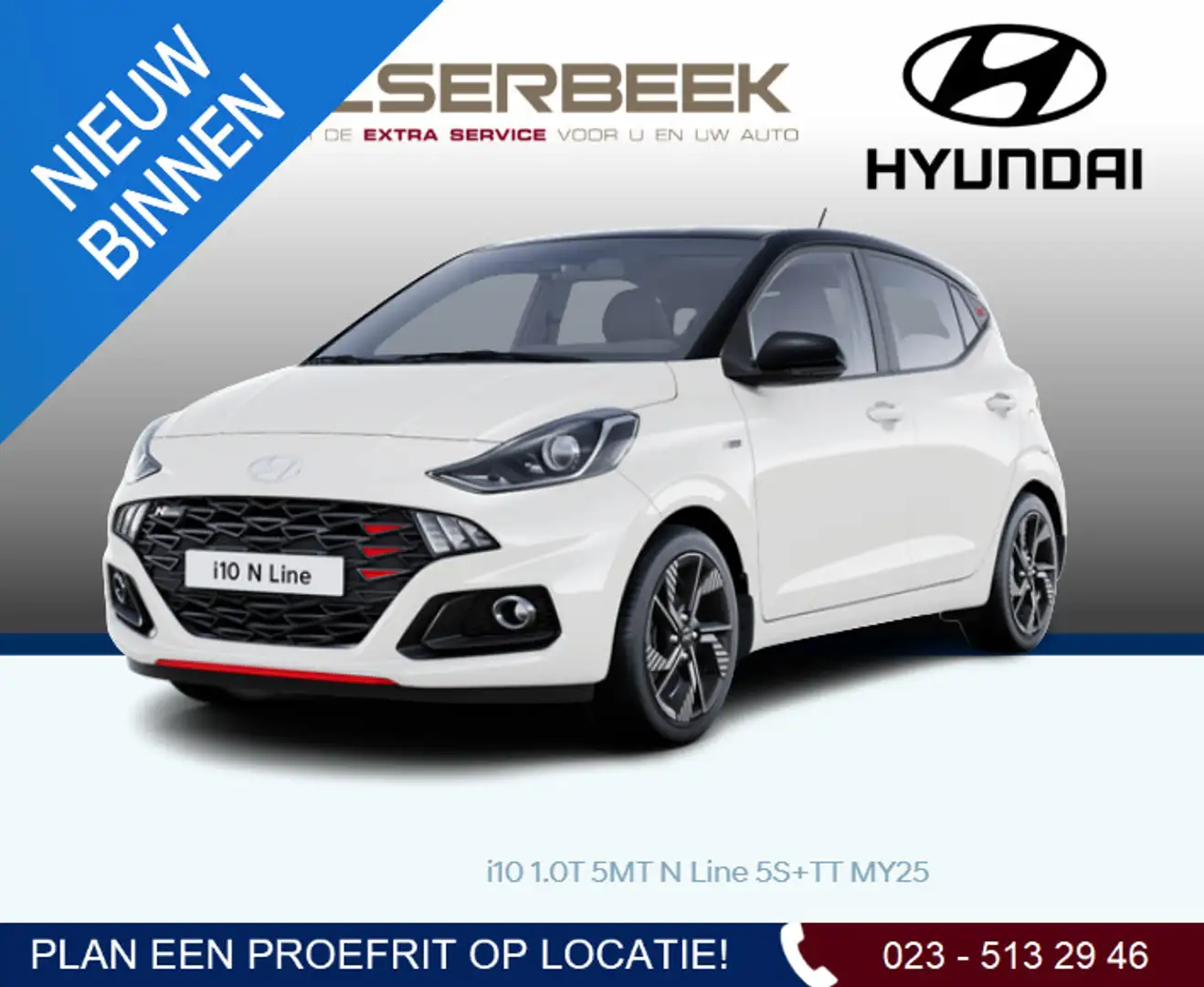 Hyundai i10 1.0 T-GDI N Line 5-zits **NIEUW**DIRECT RIJDEN** - 1