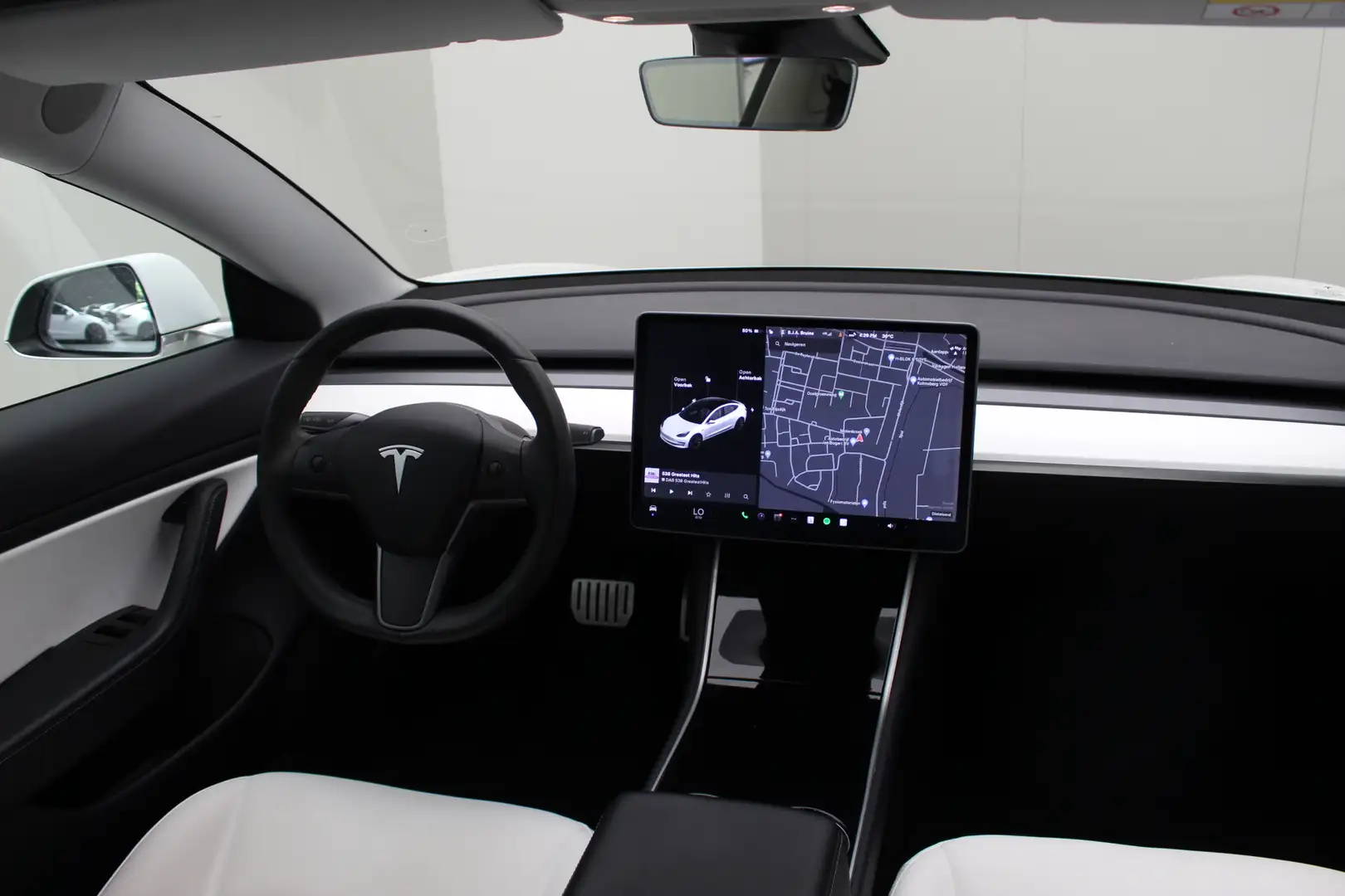 Tesla Model 3 Performance AWD 486pk 75 kWh [ FSD+WIT LEDER+530KM Wit - 2