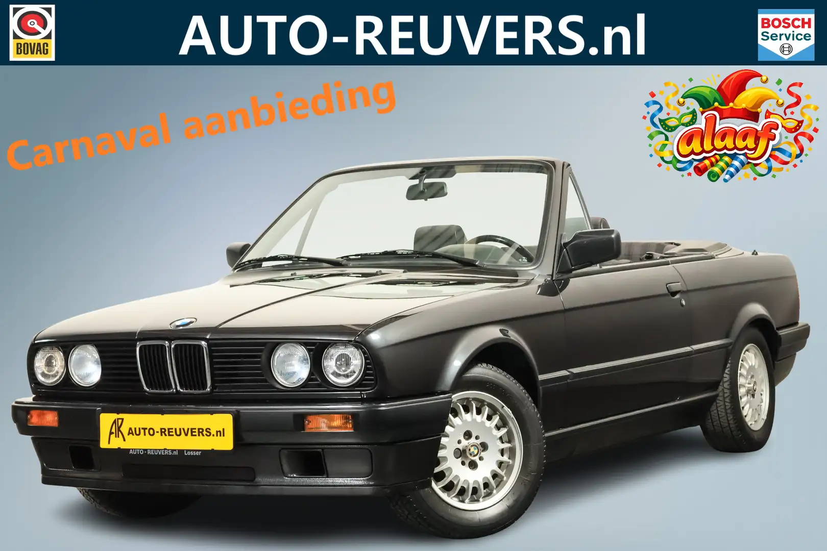 BMW 318 3-serie Cabrio 318i / Automaat / Origineel / Uniek Noir - 1