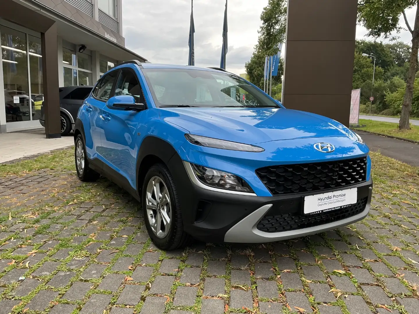 Hyundai KONA 1.0 Turbo Trend 48V Inspektionspaket BigDeal Blauw - 2