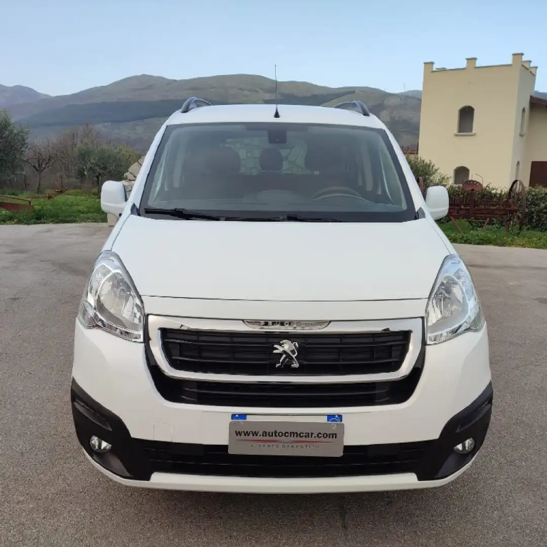 Peugeot Partner Tepee BlueHDi 100 Active Blanc - 2
