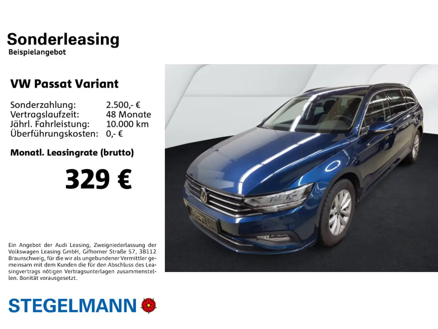 Volkswagen Passat Variant 1.5 TSI DSG Business *AHK*LED*Nav Blau - 2