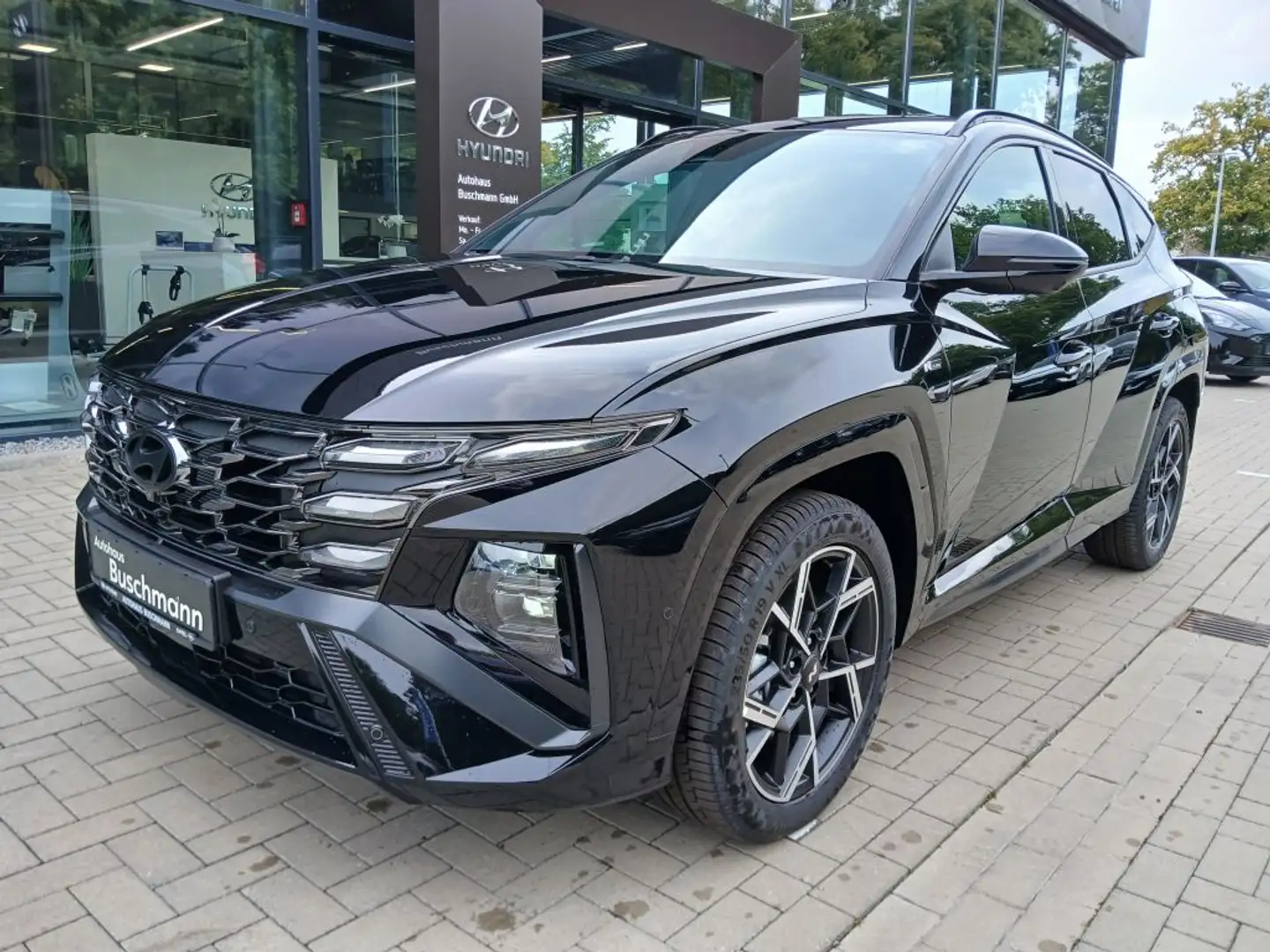 Hyundai TUCSON 1.6 T-GDi DCT N Line +ASSISTENZ+SITZPAKET Schwarz - 1